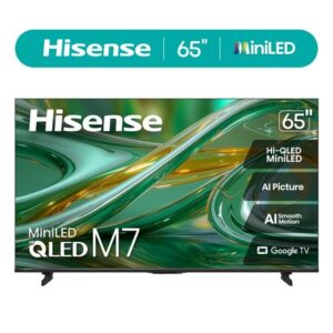 Hisense 65″ M7 Mini-LED Google TV (65M7SG, 2026 Model)