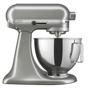 KitchenAid Deluxe 4.5-Qt Tilt-Head Stand Mixer (KSM97), Contour Silver