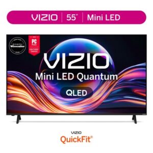 VIZIO 55″ Mini LED Quantum 4K QLED Smart TV (VQM55C-10)